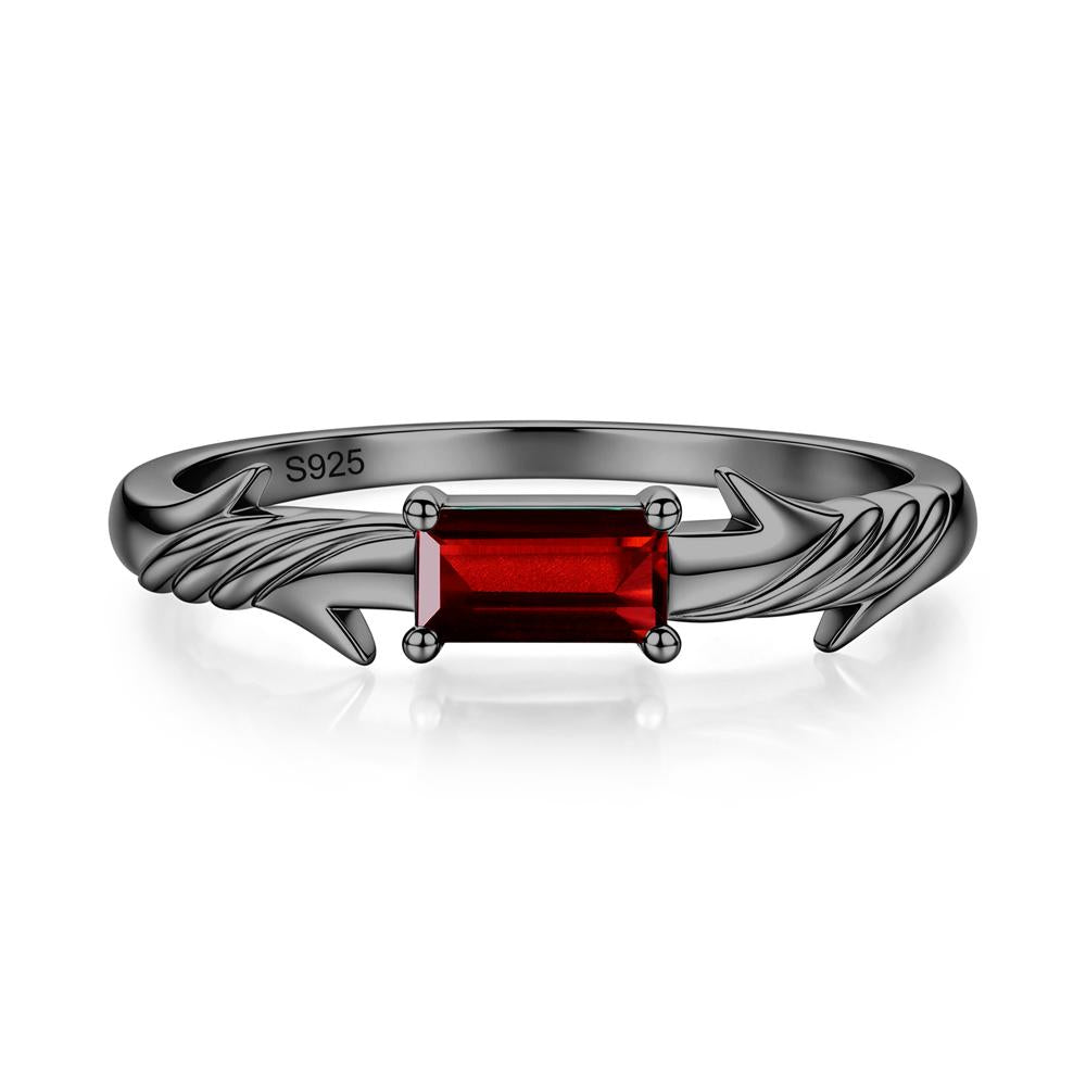 East West London Blue Topaz Twist Kont Ring - LUO Jewelry #gemstone_Garnet