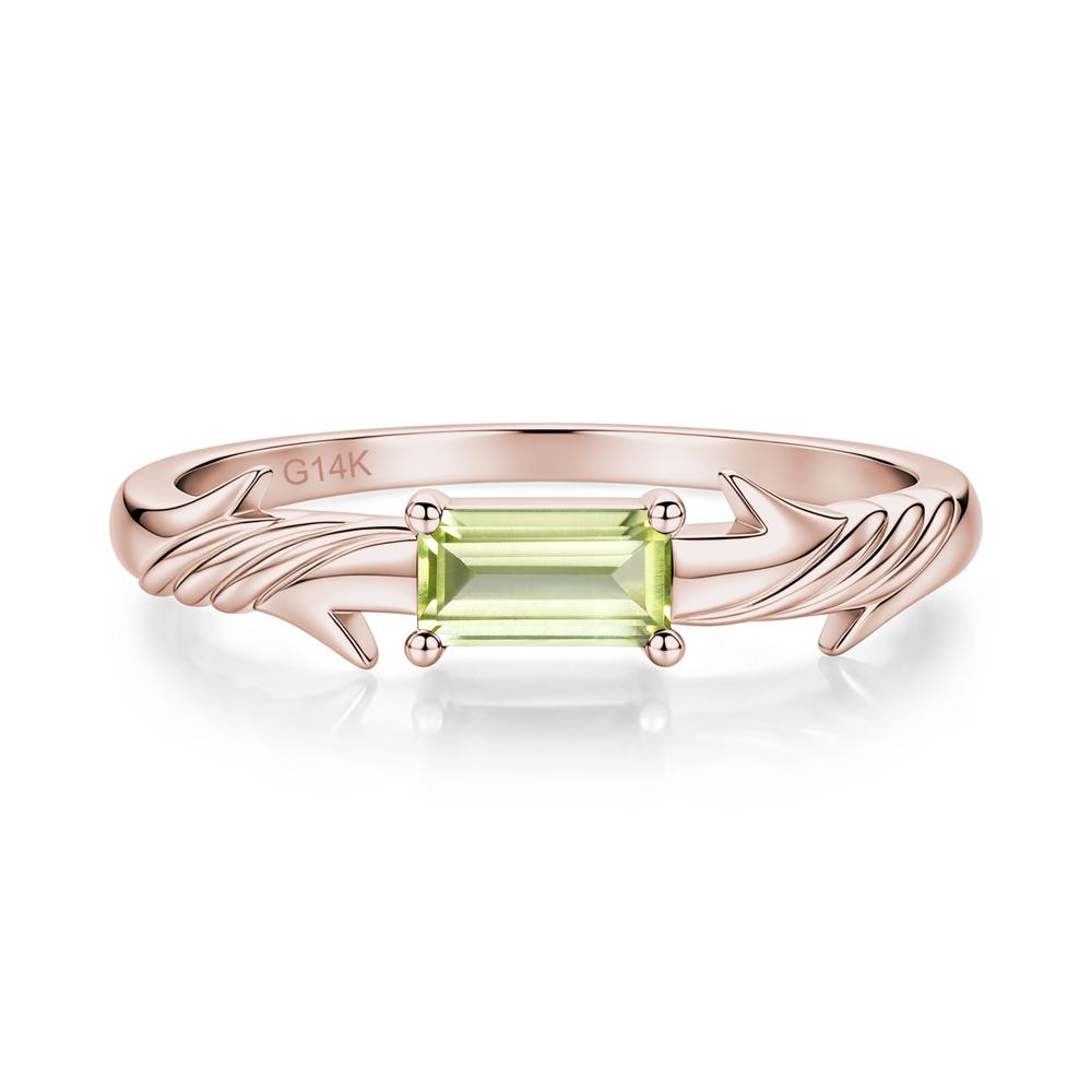 East West London Blue Topaz Twist Kont Ring - LUO Jewelry #gemstone_Peridot