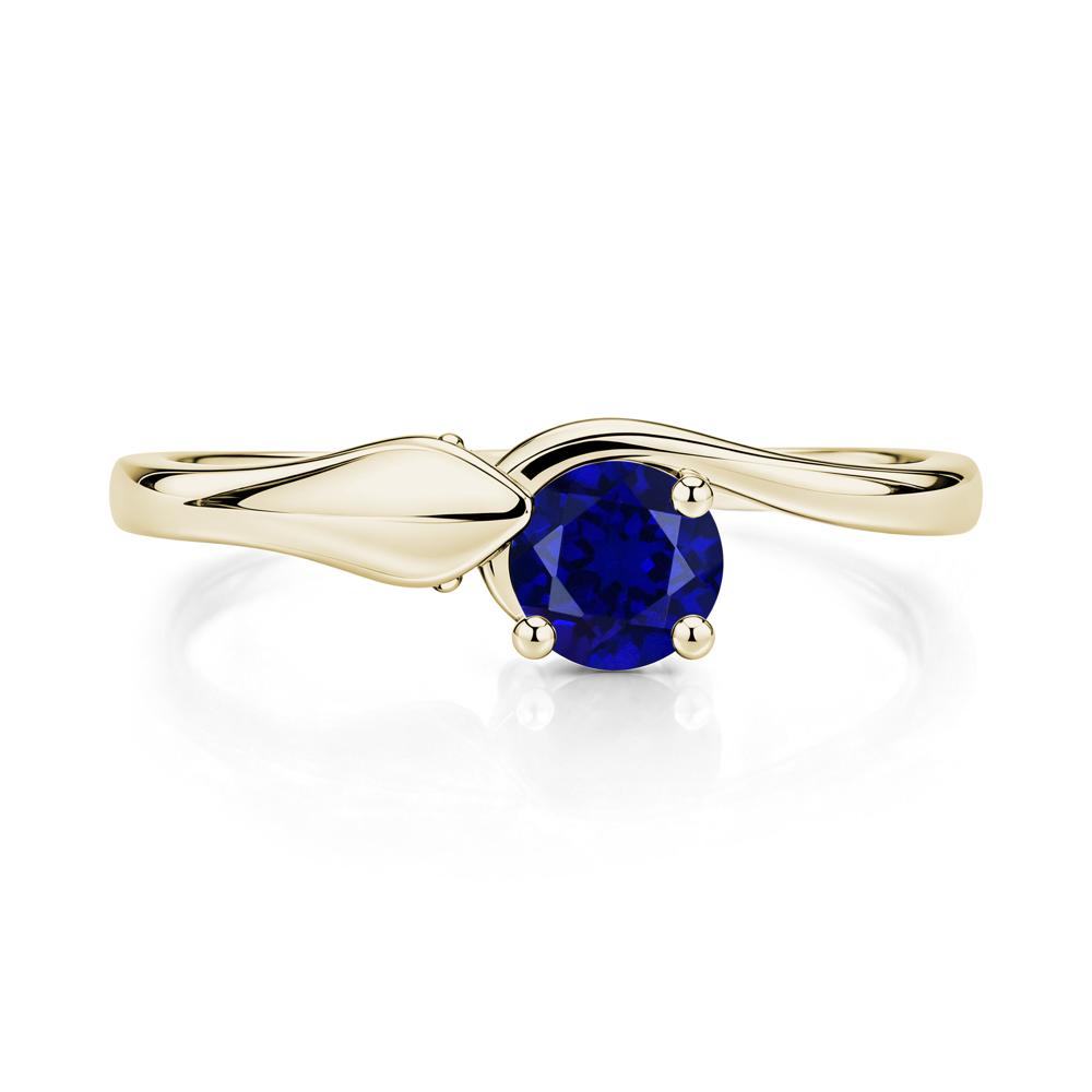Minimalist Alexandrite Twist Snake Ring - LUO Jewelry #gemstone_Sapphire