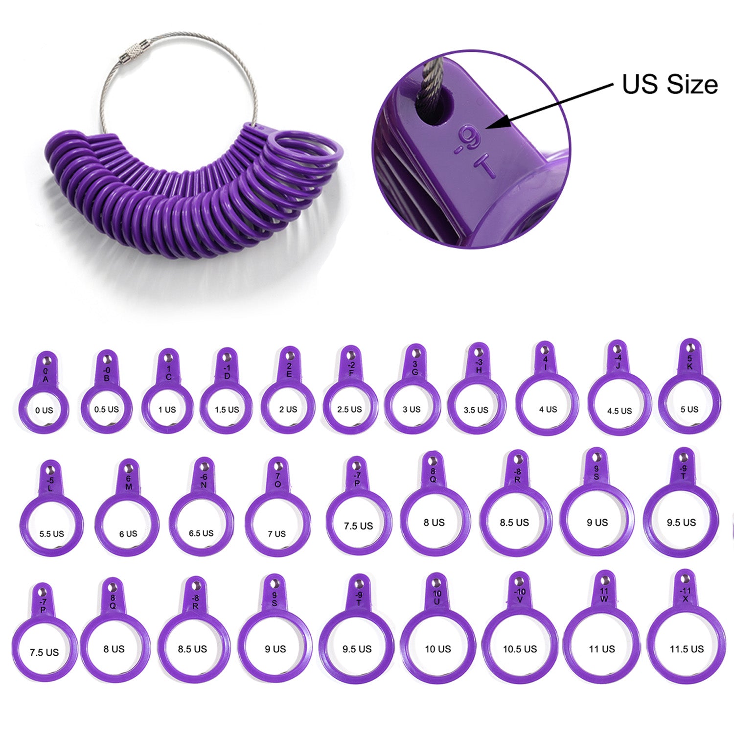 リングサイズ測定ツール