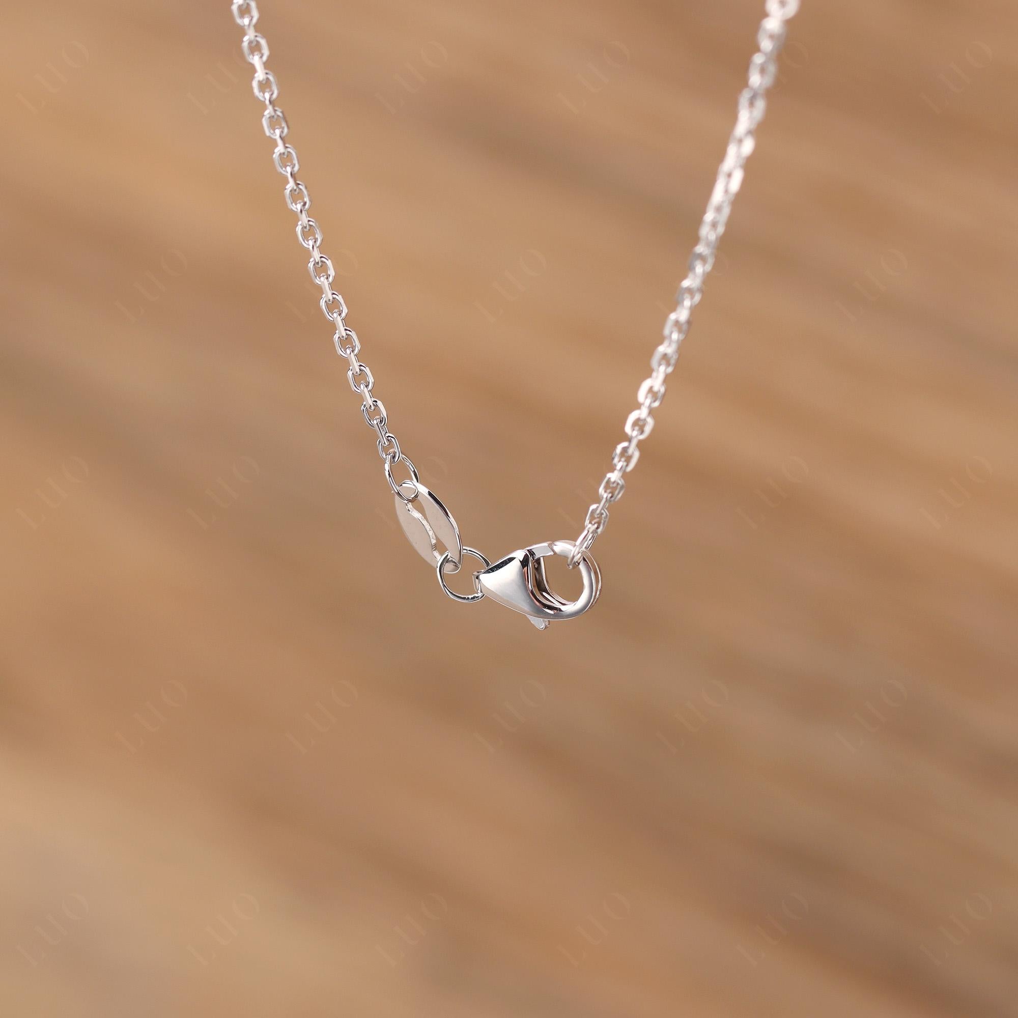 Pear Shaped Smoky Quartz Necklace
