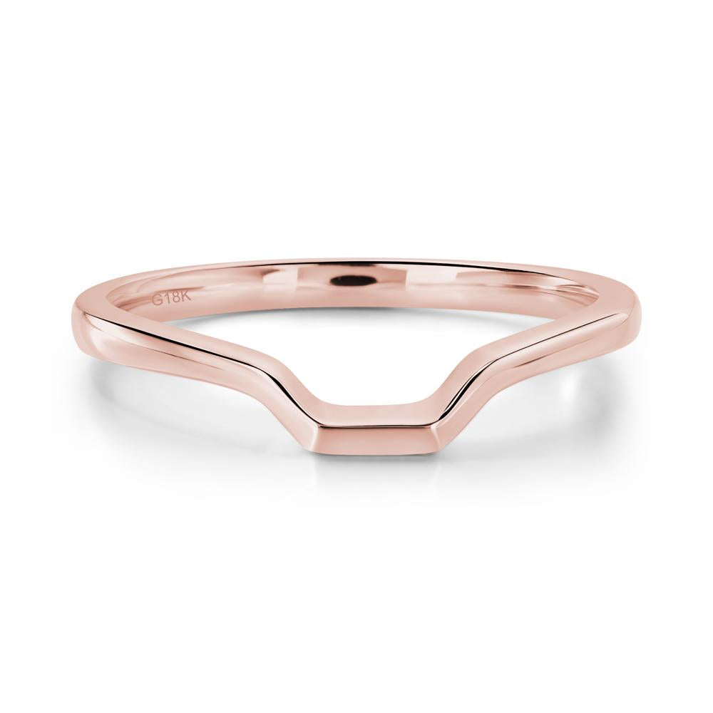 Pink Cubic Zirconia Bezel Engagement Ring - LUO Jewelry #metal_xxxxx