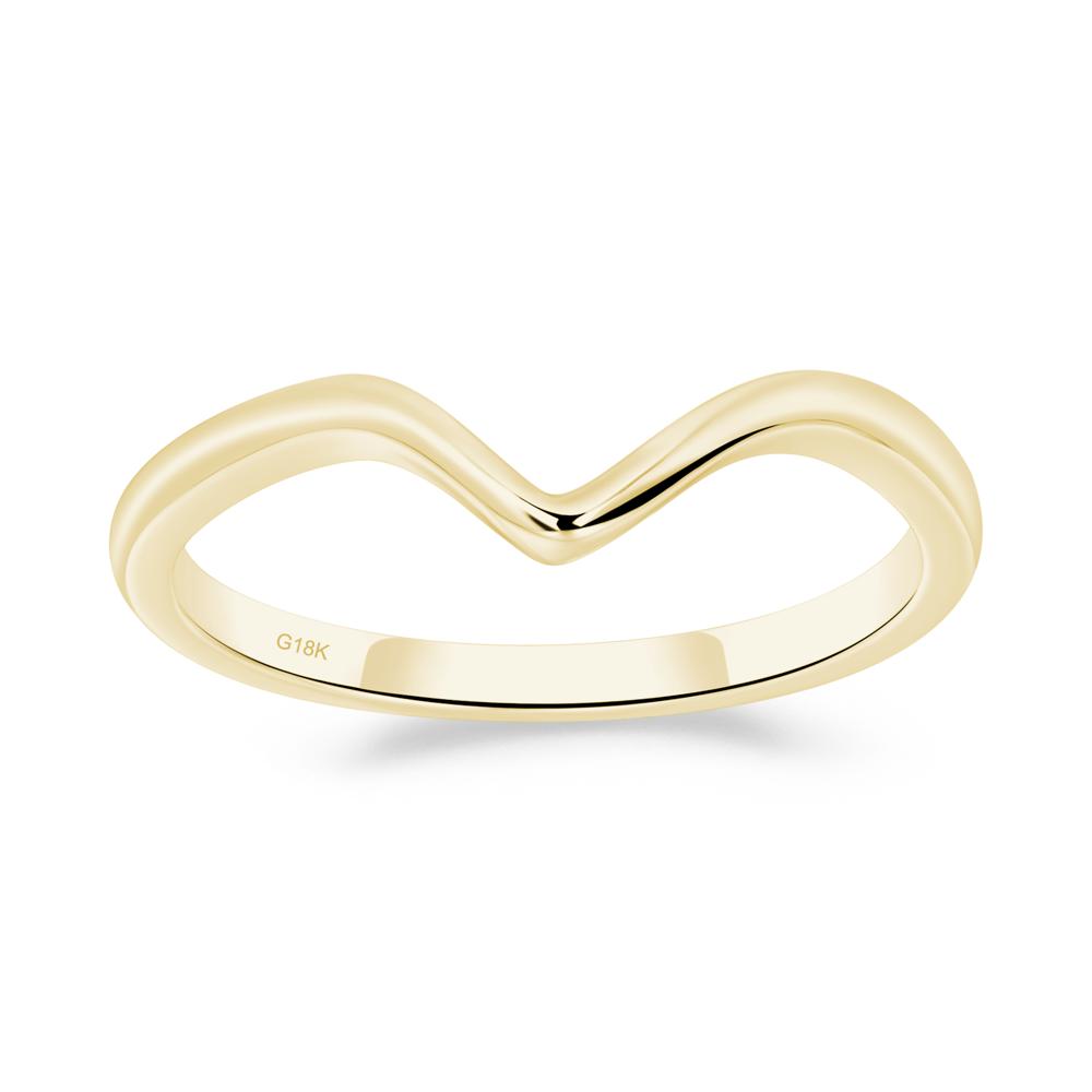 Princess Cut Citrine Bypass Ring - LUO Jewelry #metal_xxxxx