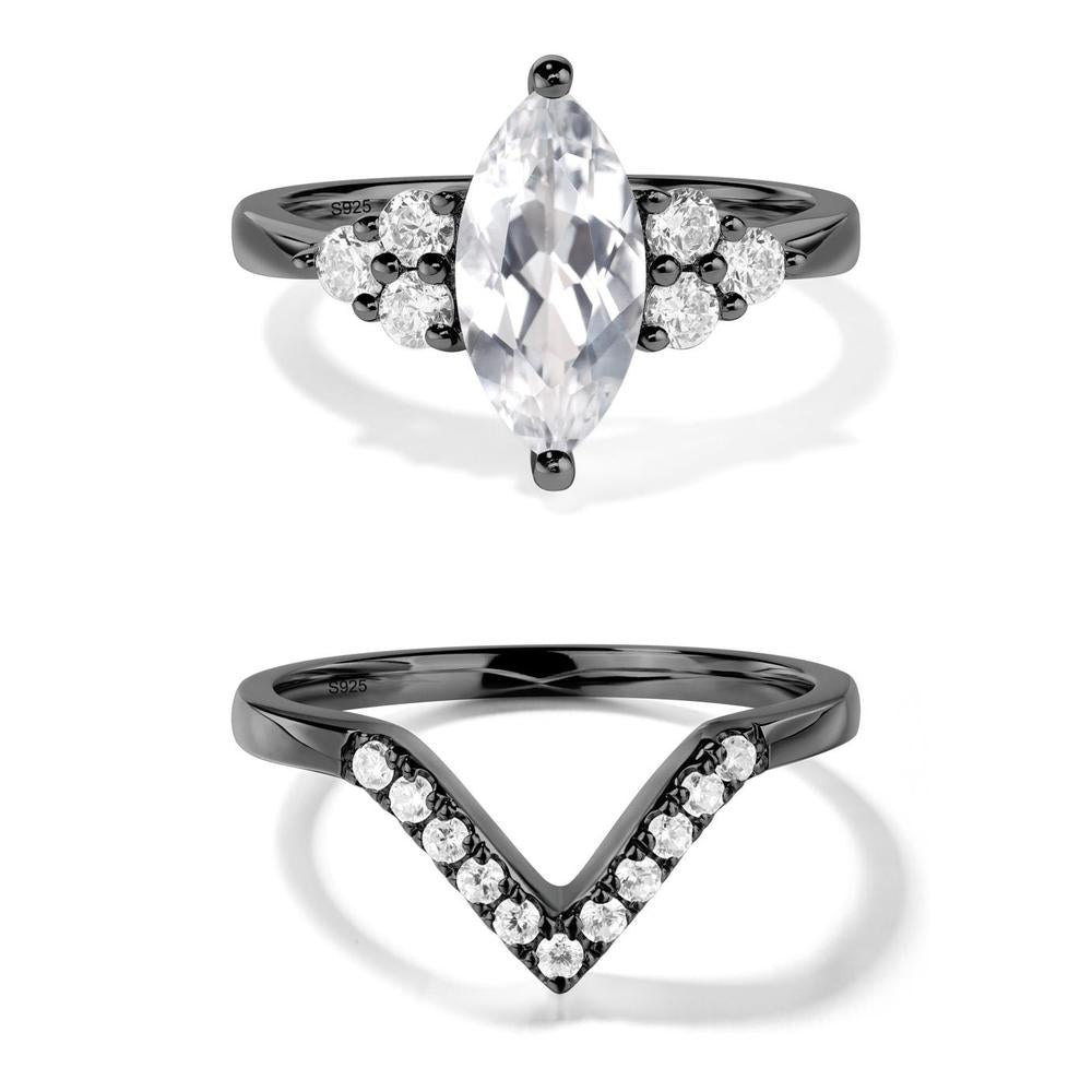 LUO Jewelry #metal_black finish sterling silver