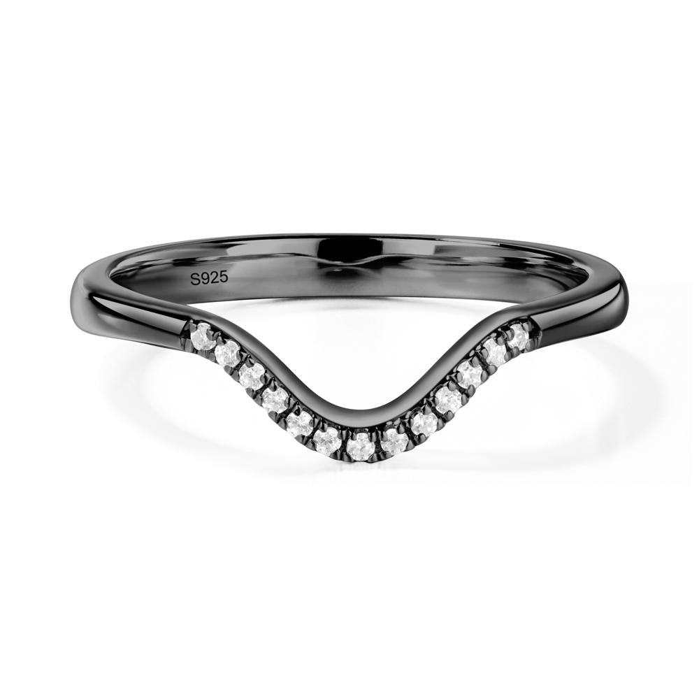 Trilogy Oval Tanzanite Ring - LUO Jewelry #metal_xxxxx