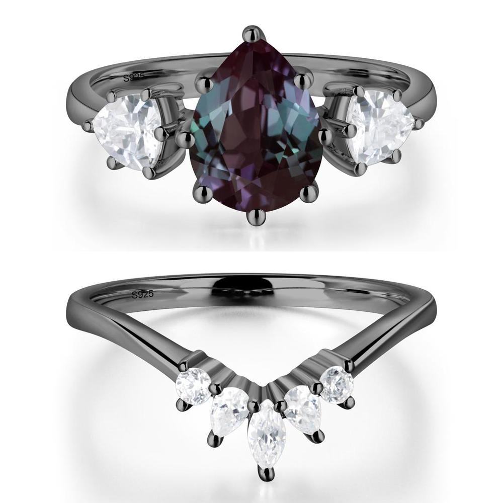 LUO Jewelry #metal_black finish sterling silver