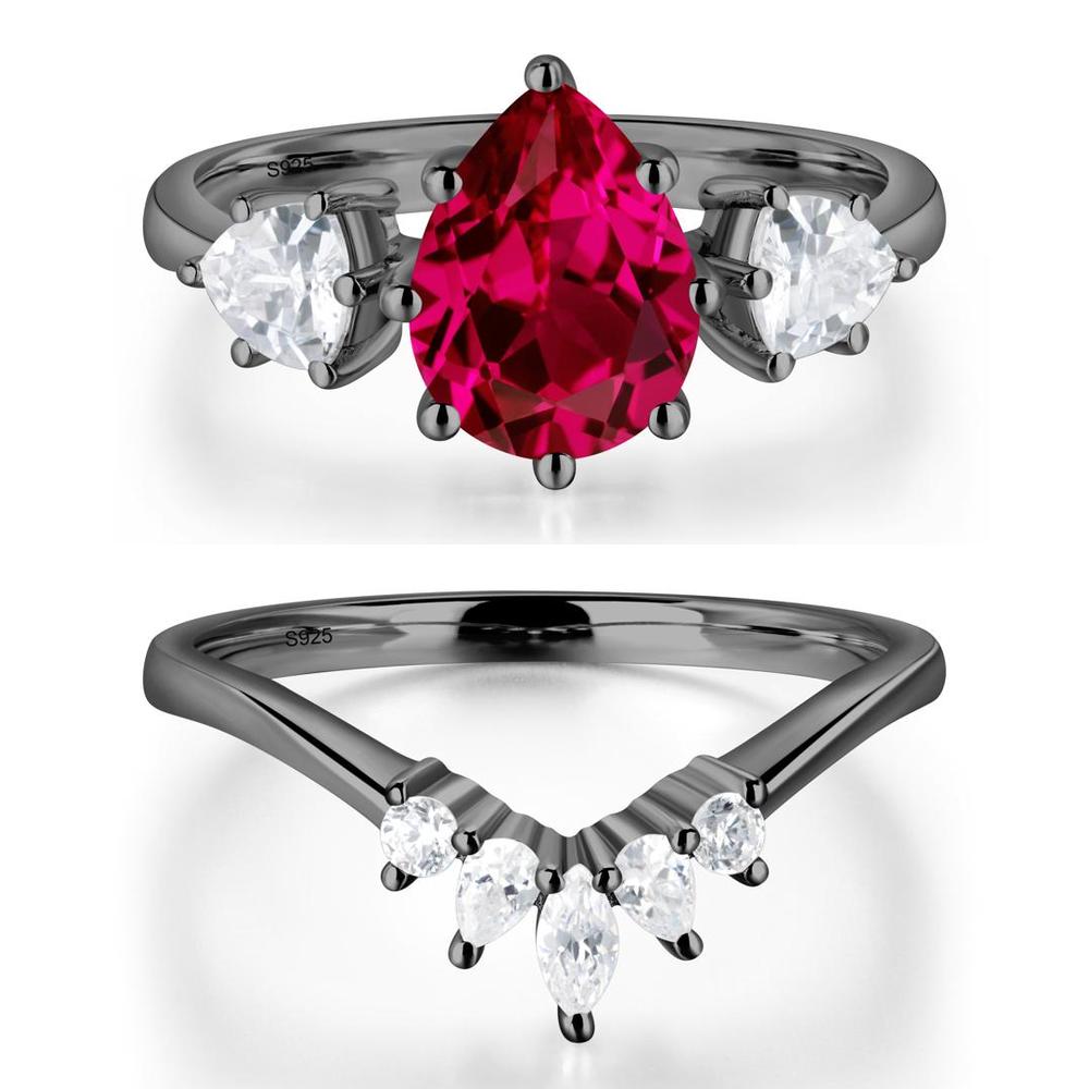 LUO Jewelry #metal_black finish sterling silver