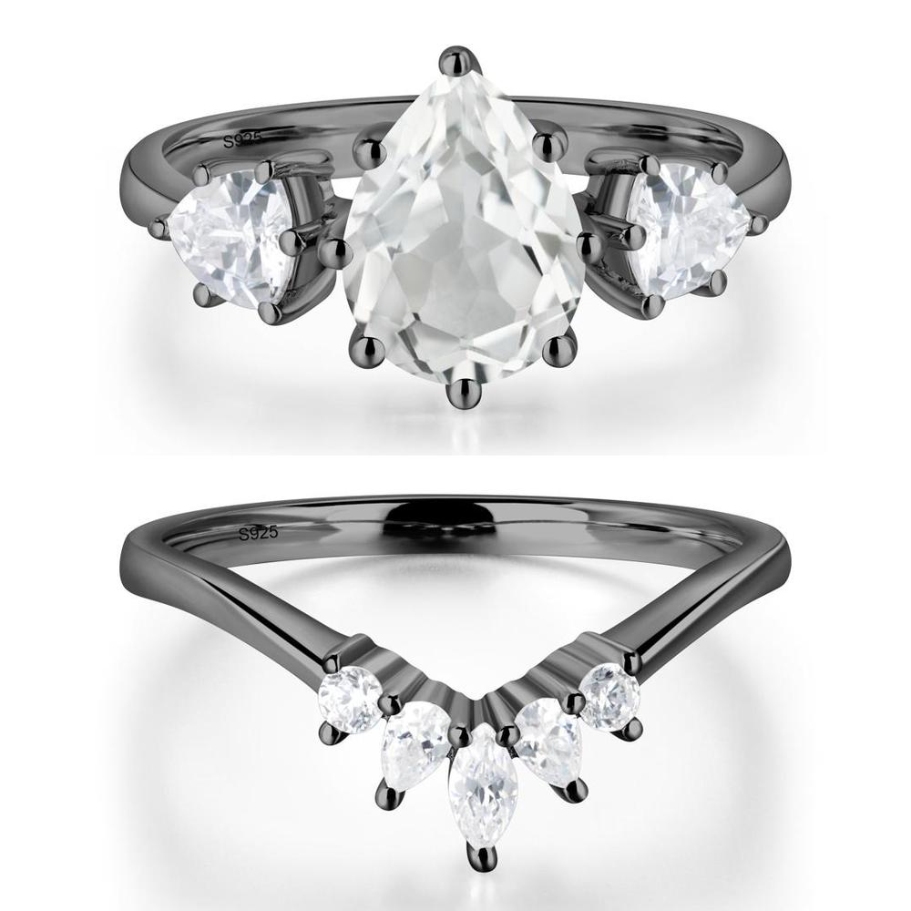 LUO Jewelry #metal_black finish sterling silver