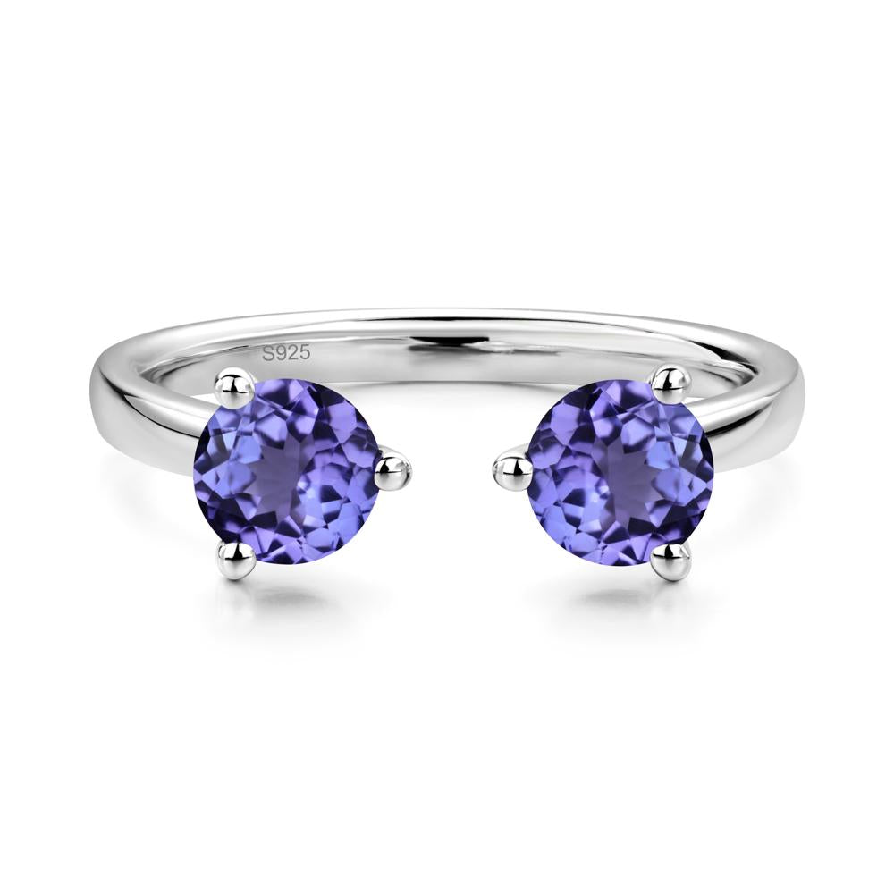 Adjustable Tanzanite Ring | LUO Jewelry #metal_sterling silver