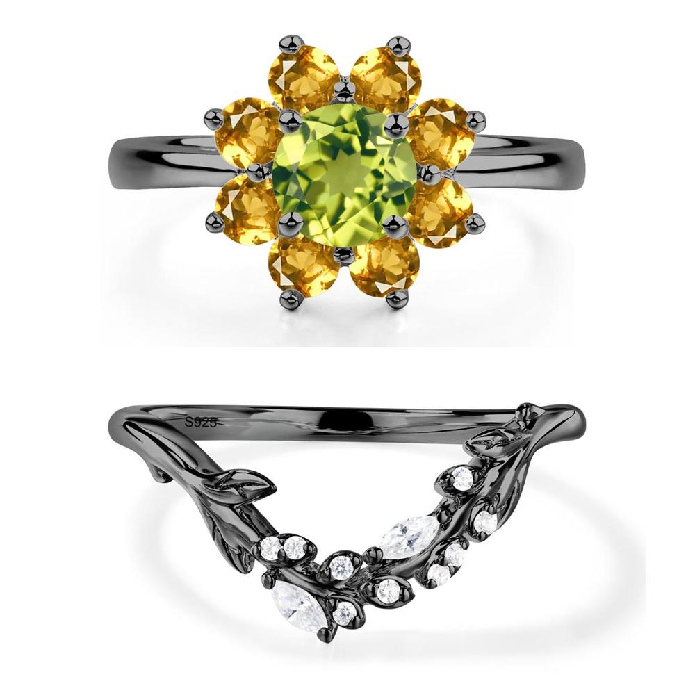 LUO Jewelry #metal_black finish sterling silver