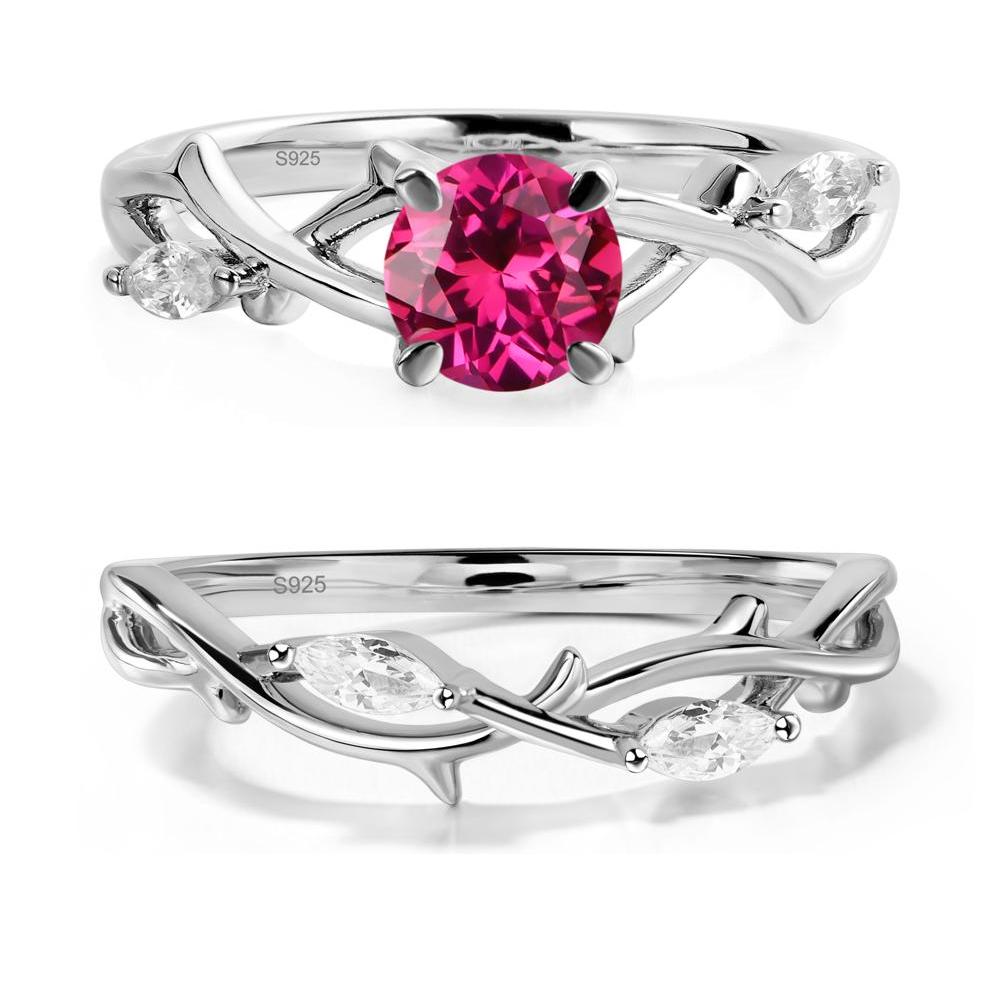 Ruby Twig Promise Ring - LUO Jewelry #metal_xxxxx