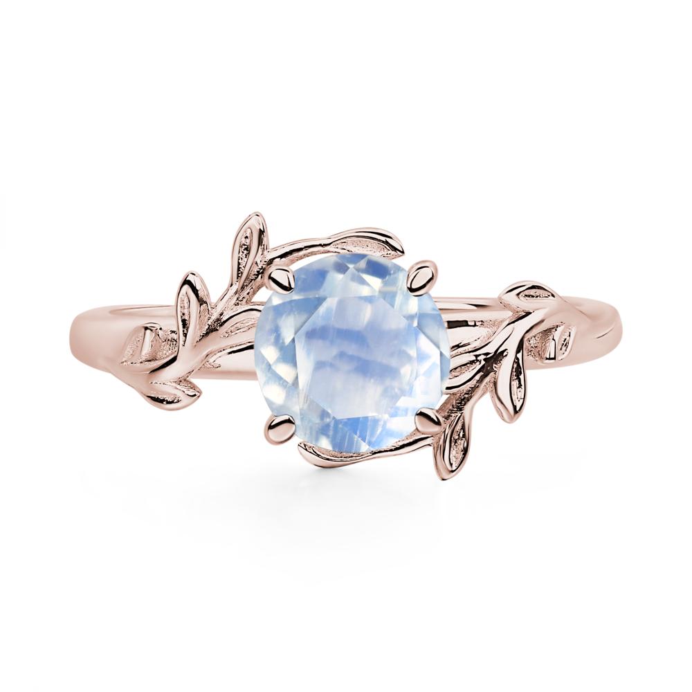 Moonstone Vine Ring - LUO Jewelry #metal_14k rose gold