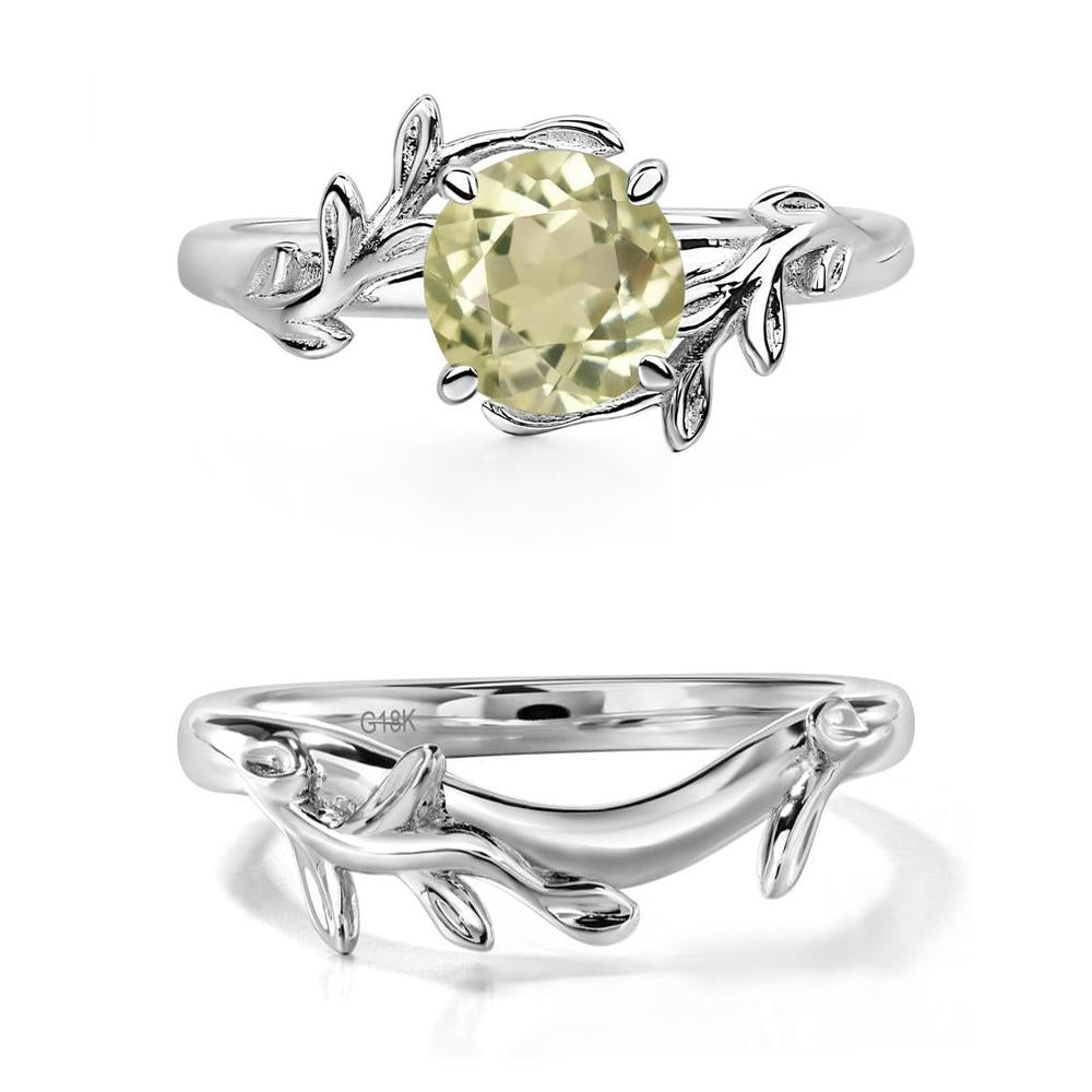 Lemon Quartz Vine Ring - LUO Jewelry #metal_xxxxx