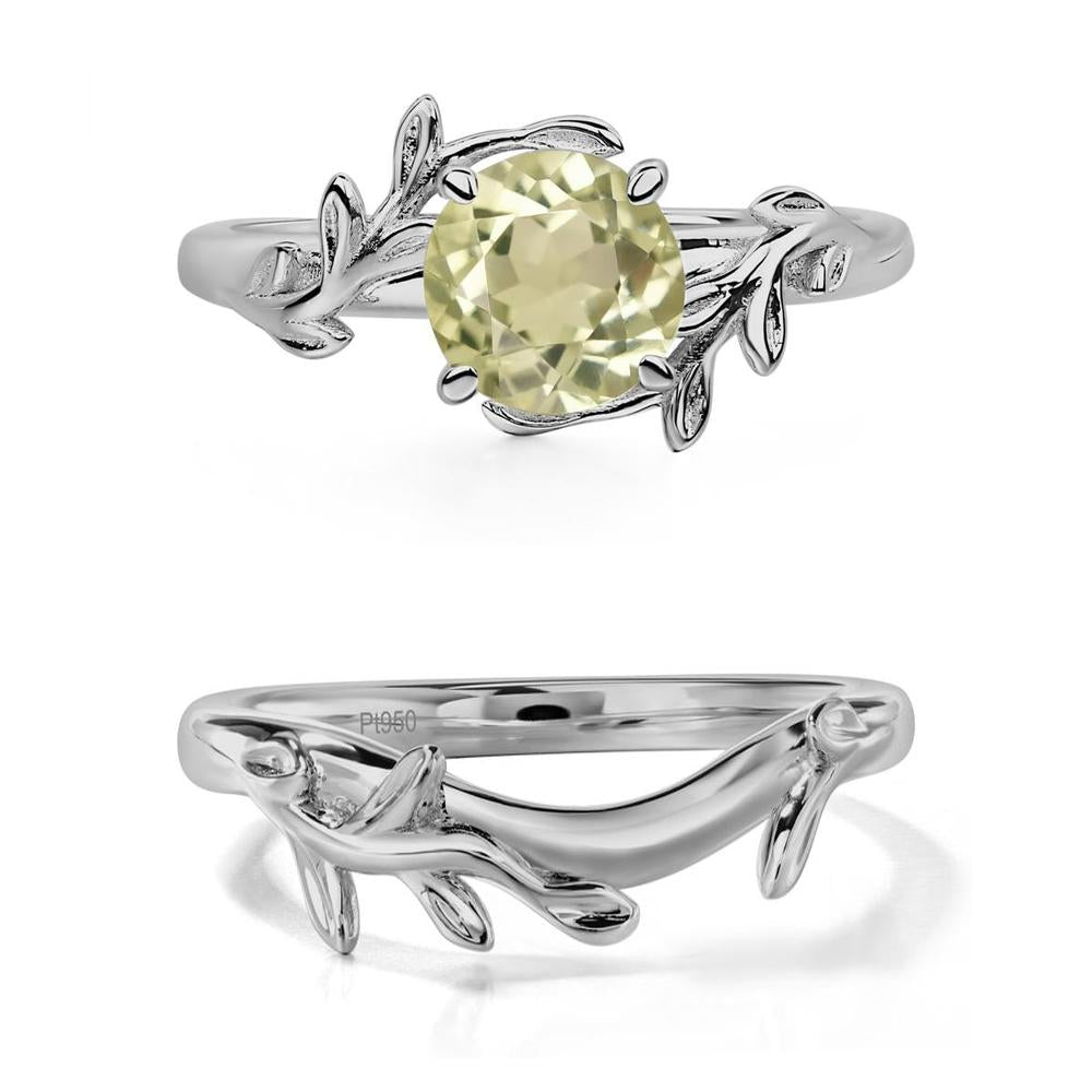 Lemon Quartz Vine Ring - LUO Jewelry #metal_xxxxx