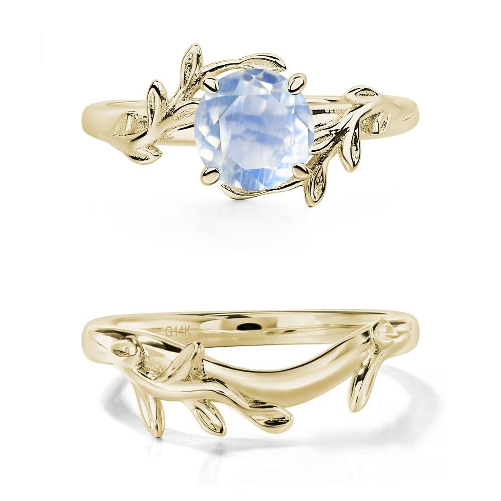 Moonstone Vine Ring - LUO Jewelry #metal_xxxxx