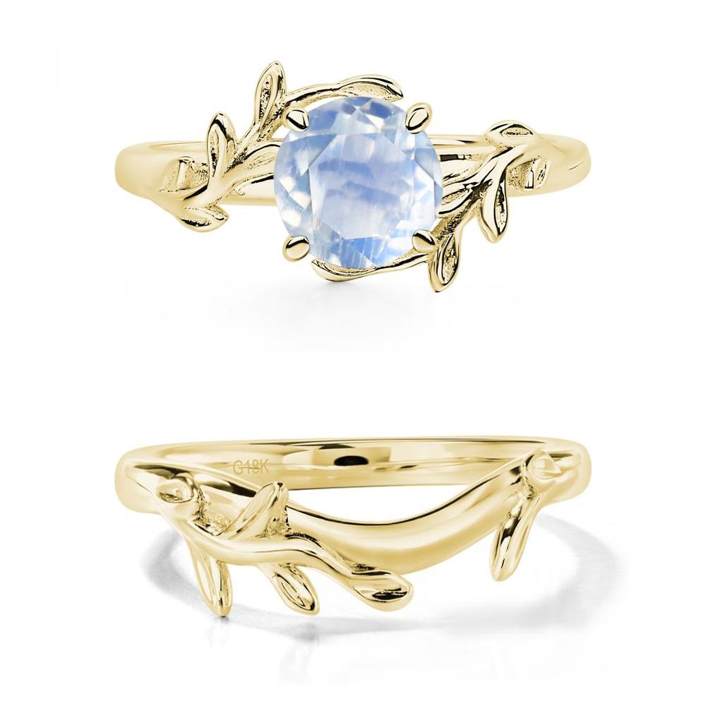 Moonstone Vine Ring - LUO Jewelry #metal_xxxxx