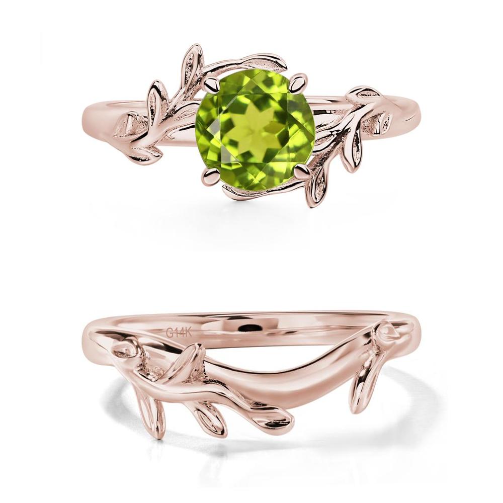 Peridot Vine Ring - LUO Jewelry #metal_xxxxx