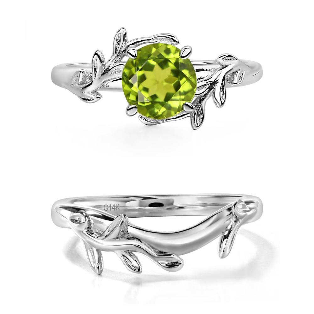 Peridot Vine Ring - LUO Jewelry #metal_xxxxx