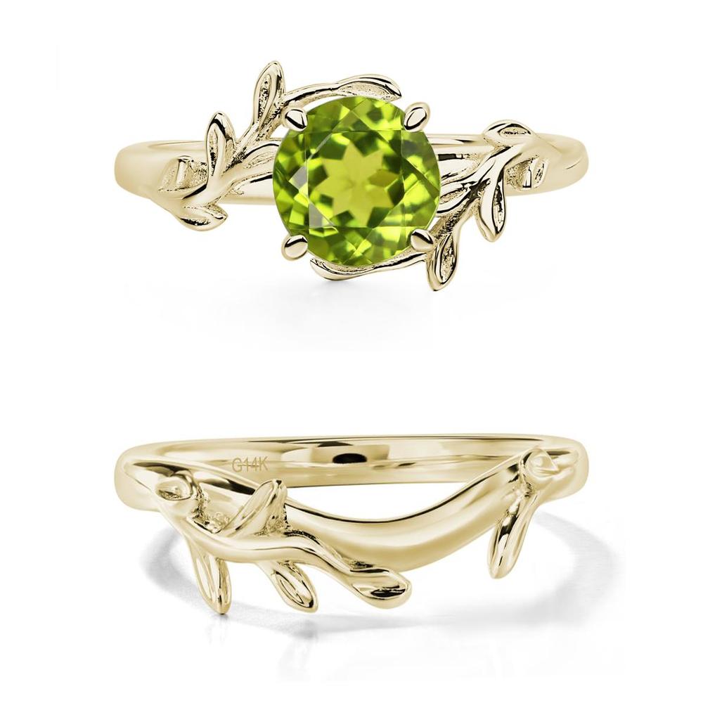 Peridot Vine Ring - LUO Jewelry #metal_xxxxx