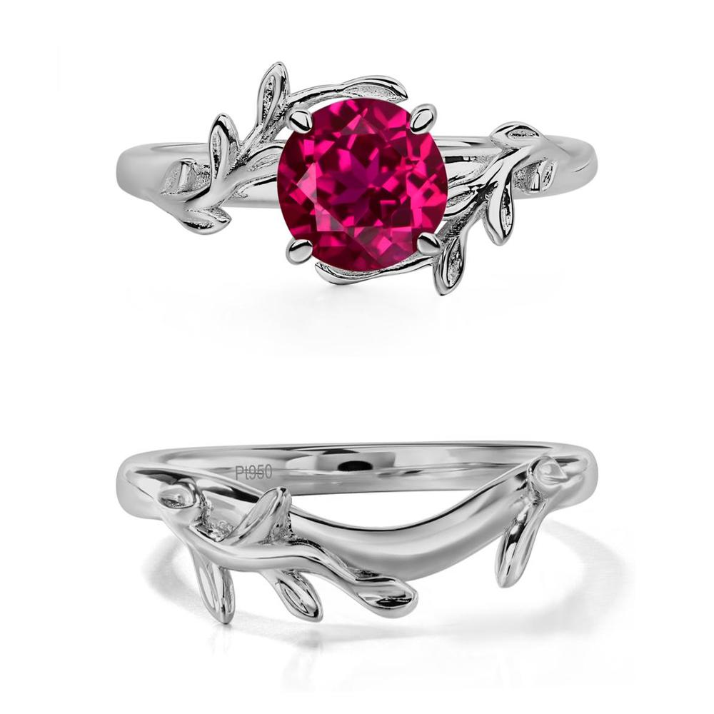 Ruby Vine Ring - LUO Jewelry #metal_xxxxx