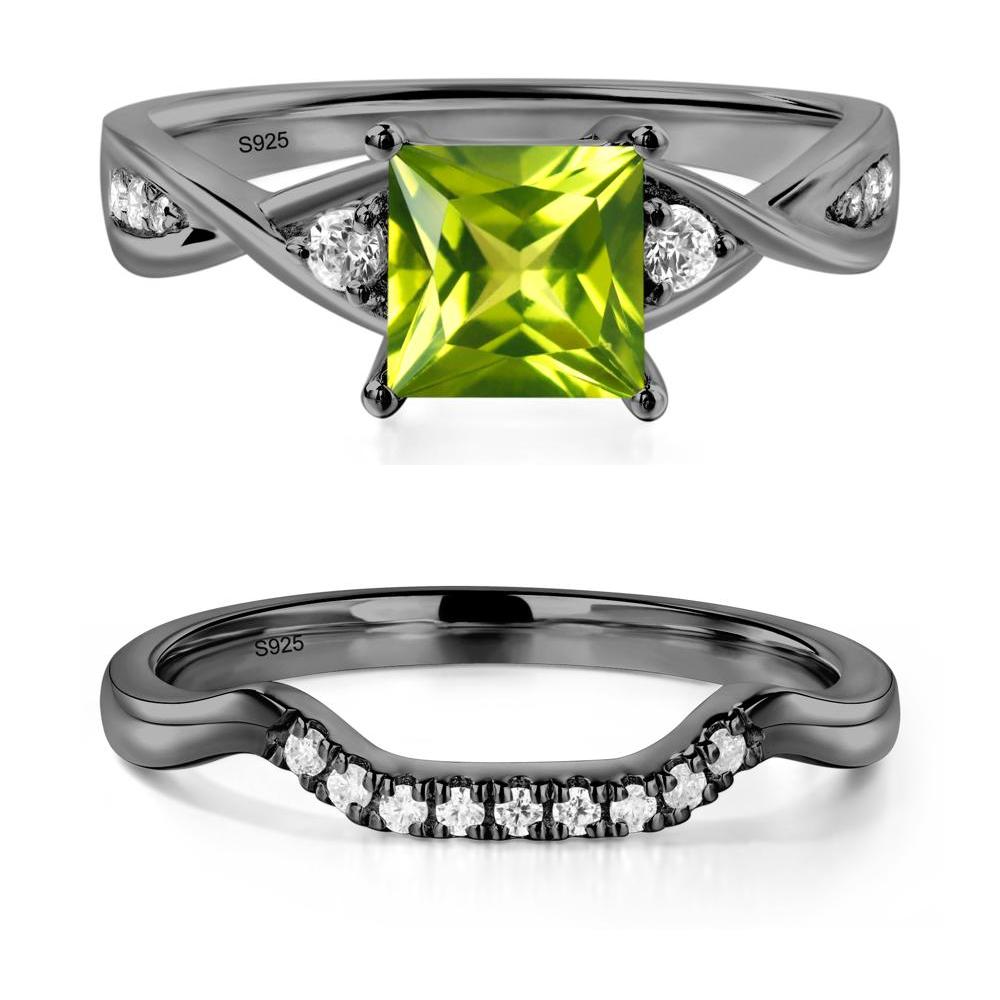 LUO Jewelry #metal_black finish sterling silver