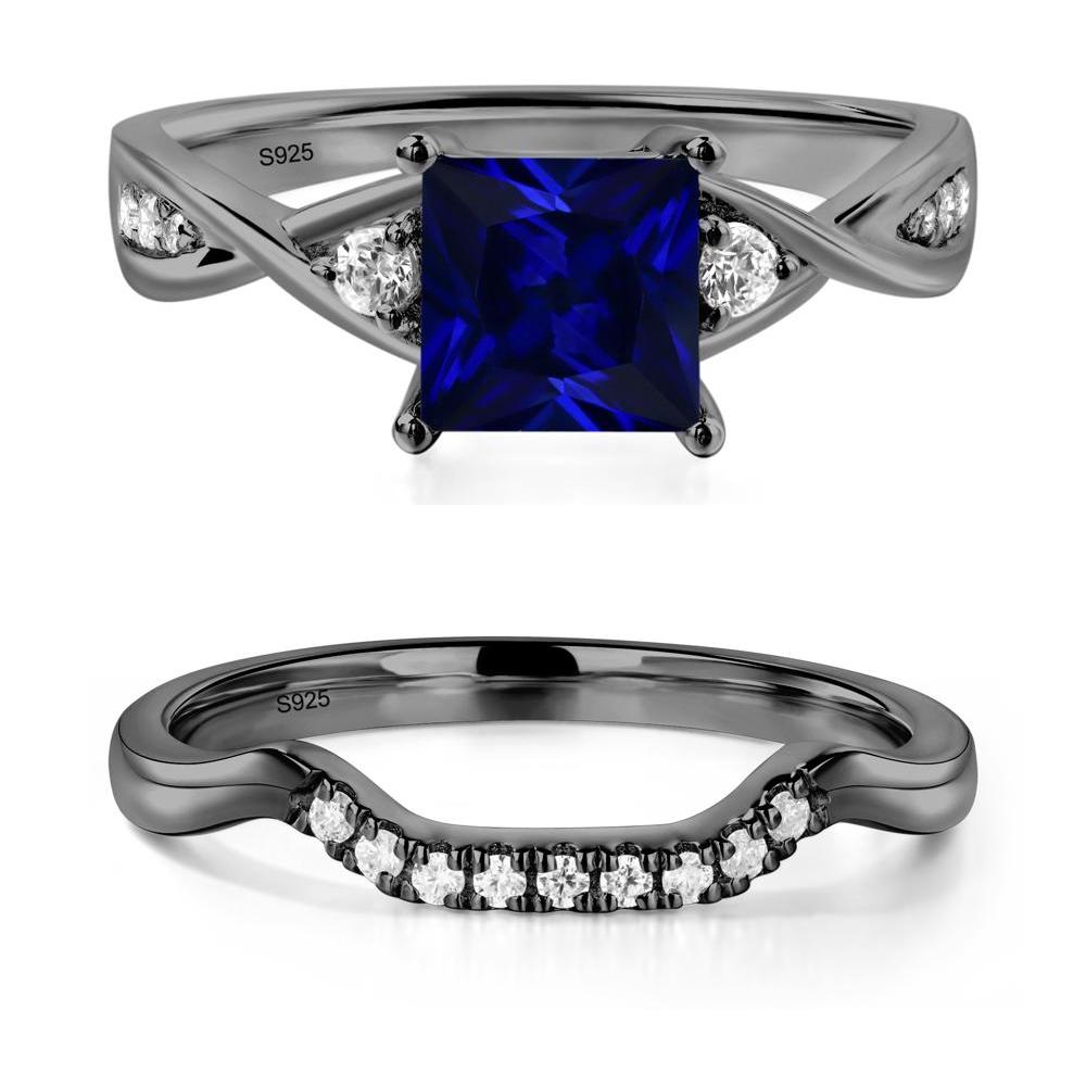 LUO Jewelry #metal_black finish sterling silver