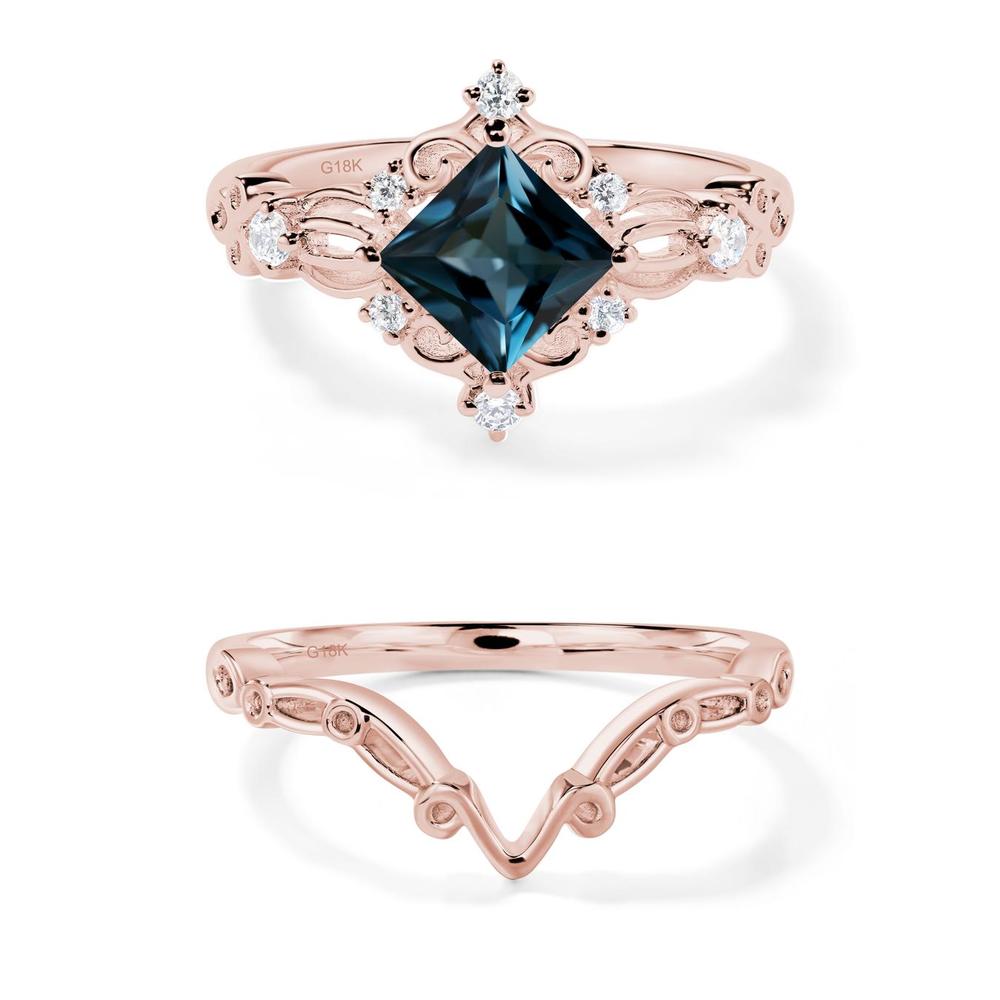 London Blue Topaz Sparkle Ring - LUO Jewelry #metal_xxxxx