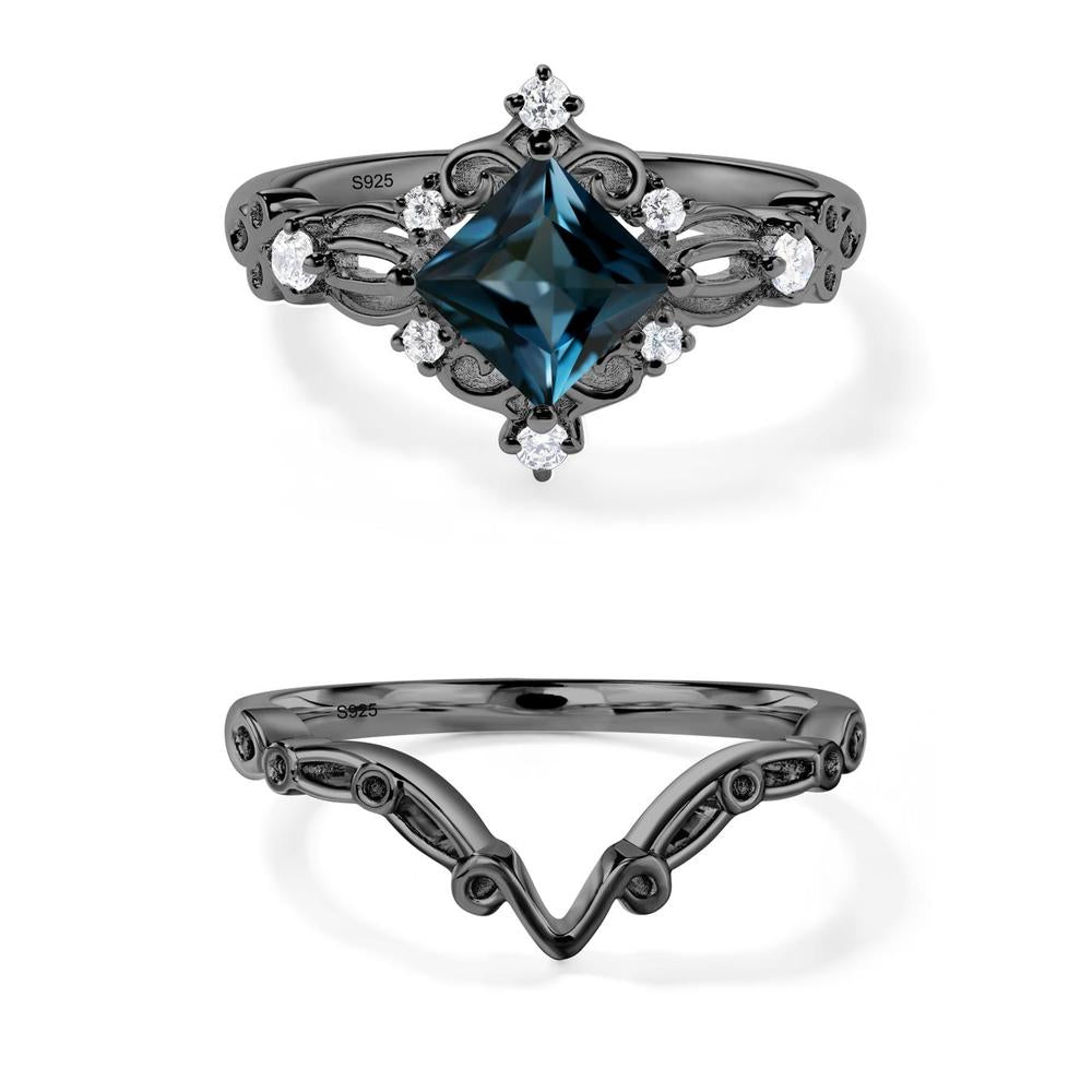 London Blue Topaz Sparkle Ring - LUO Jewelry #metal_xxxxx