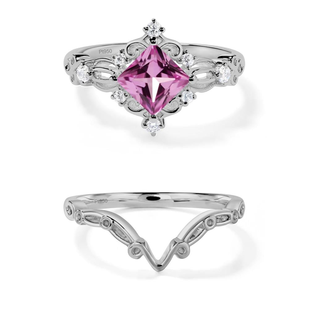 Pink Sapphire Sparkle Ring - LUO Jewelry #metal_xxxxx