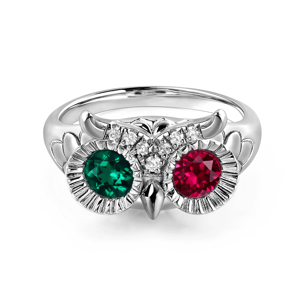 Personalized Ring - Owl