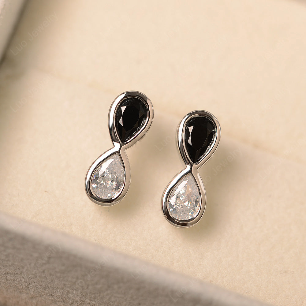 Black and White Earrings - LUO Jewelry