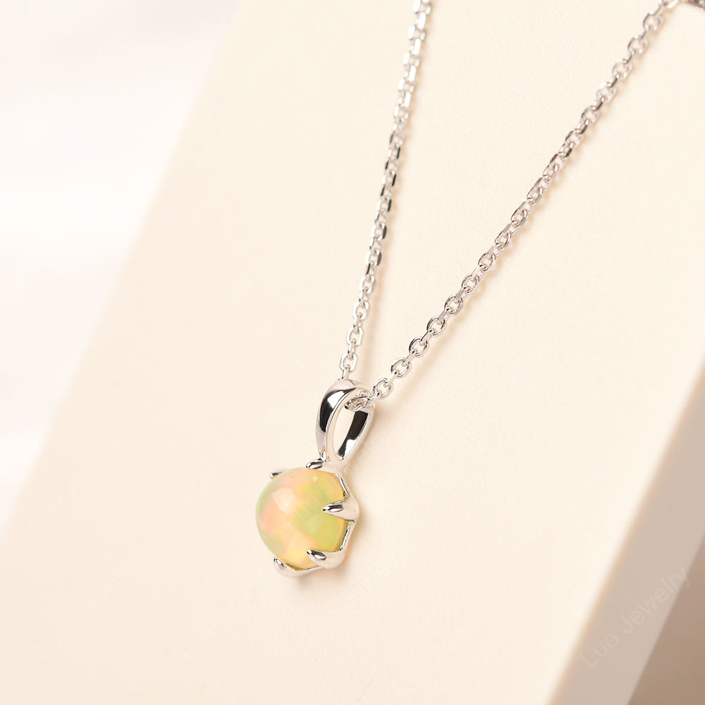 Round Shaped Candy Series Opal Necklace - LUO Jewelry