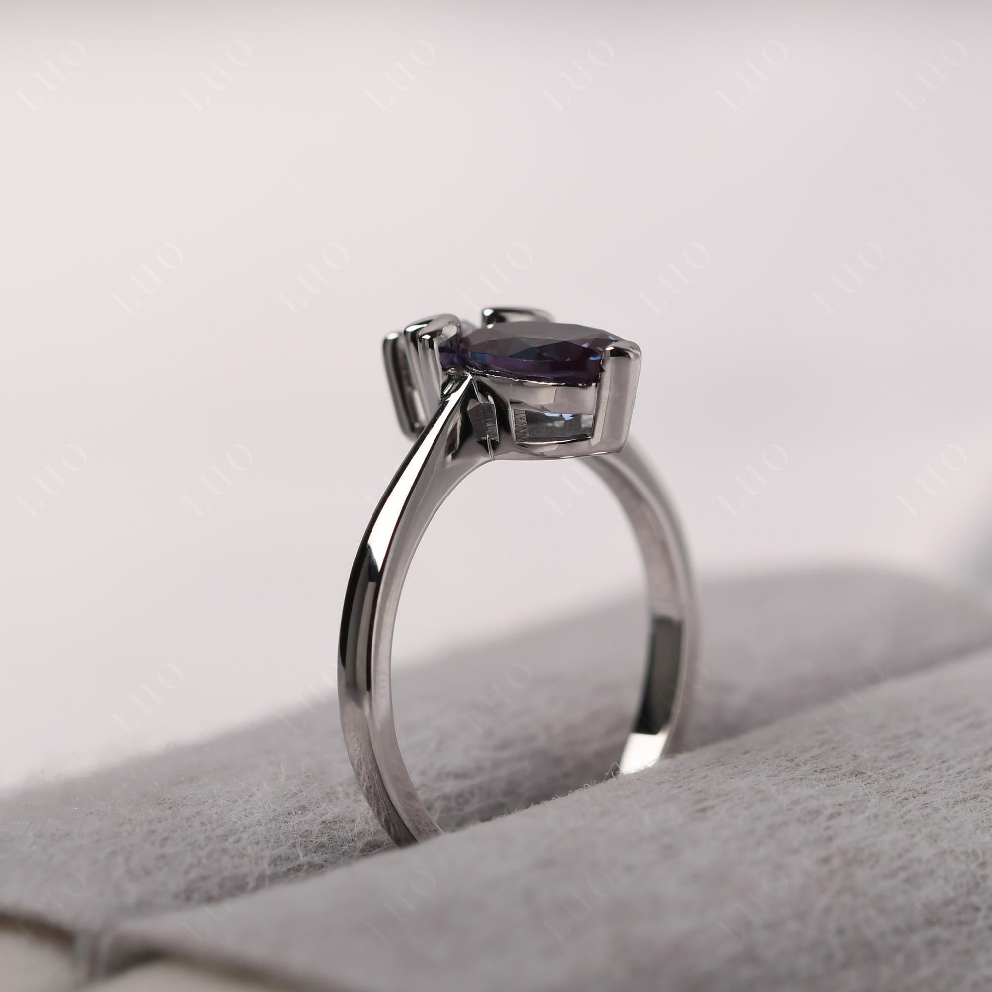 Alexandrite Nature Inspired Bee Ring - LUO Jewelry