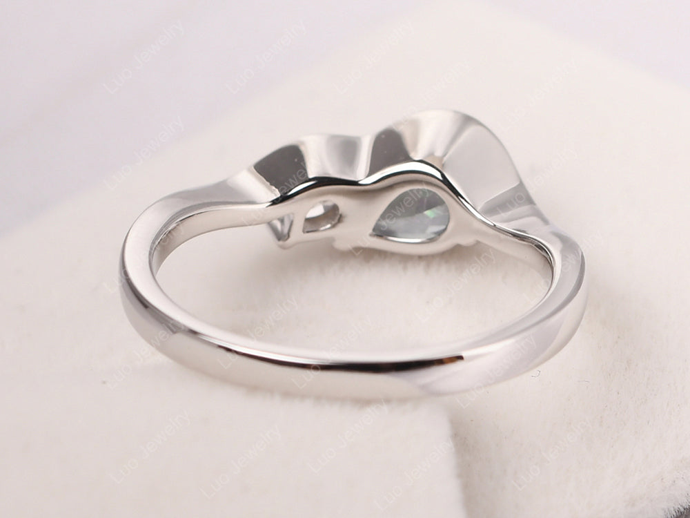 Unique Mothers Rings 2 Stones Mystic Topaz Ring - LUO Jewelry