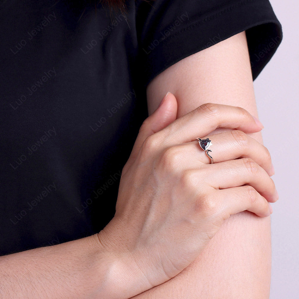 Alexa ndrit Katze inspirierter Ring