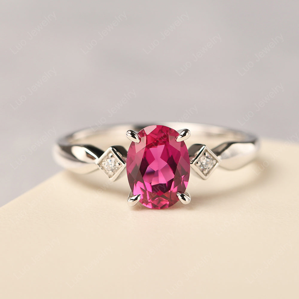 Antique Style Ruby Ring | LUO