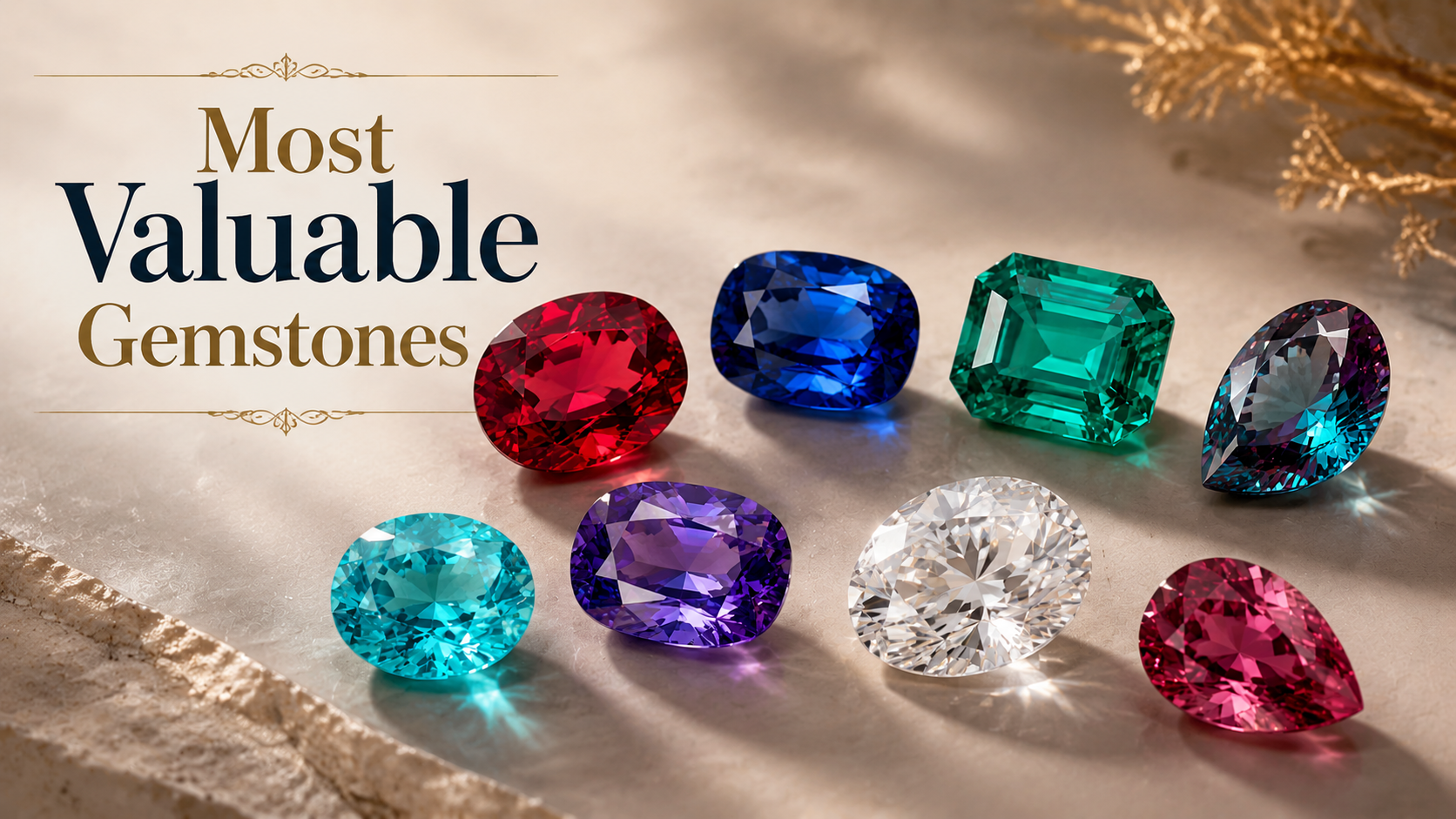 Most Valuable Gemstones Guide