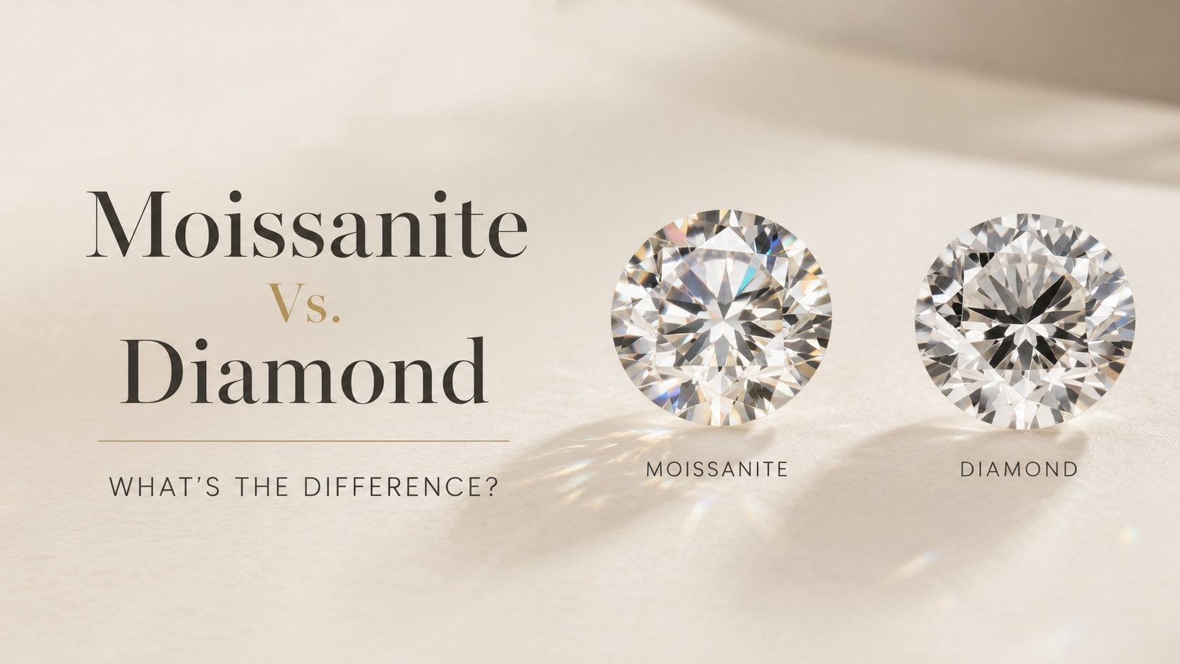  Moissanite Vs. Diamond, What Are the Differences?