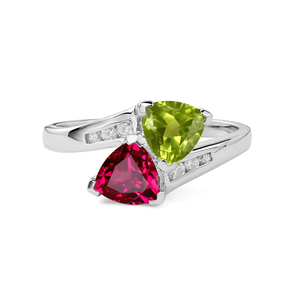 Custom - Two Stone Engagement Ring