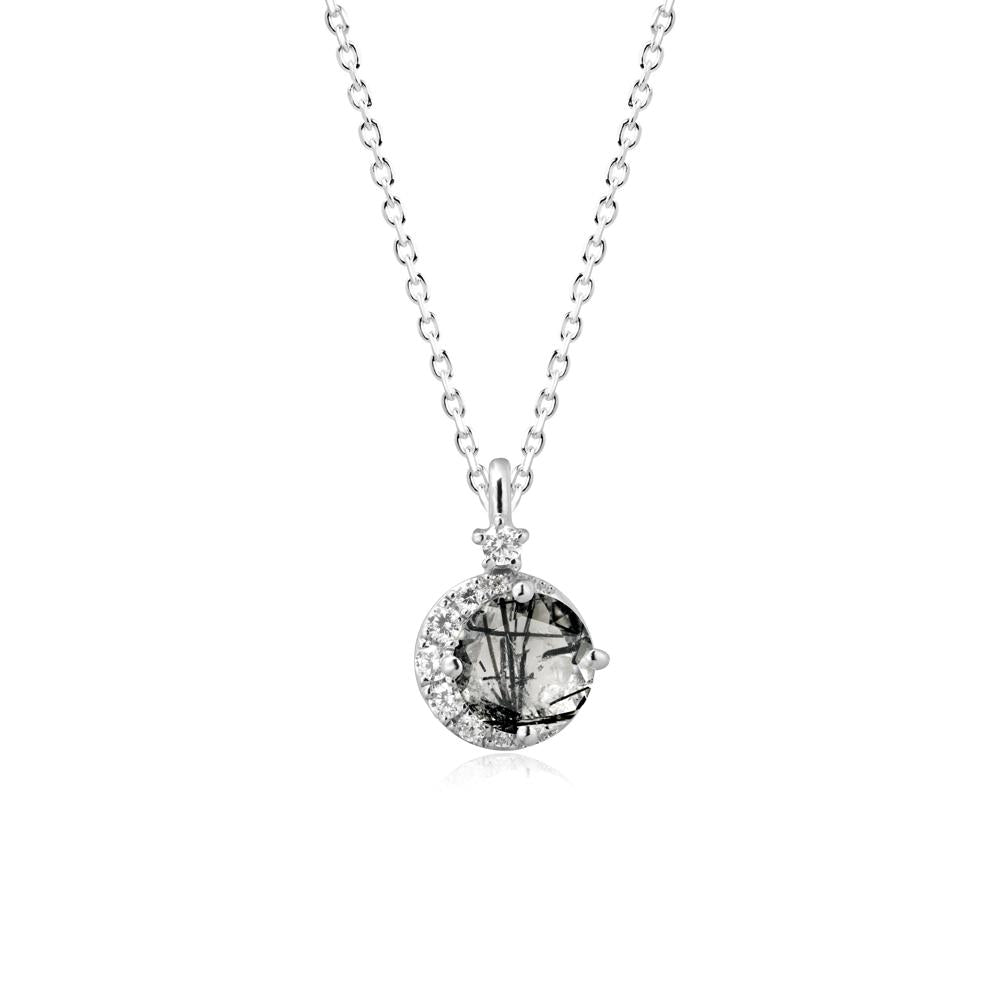 Celestial Black Rutilated Quartz Necklace | LUO