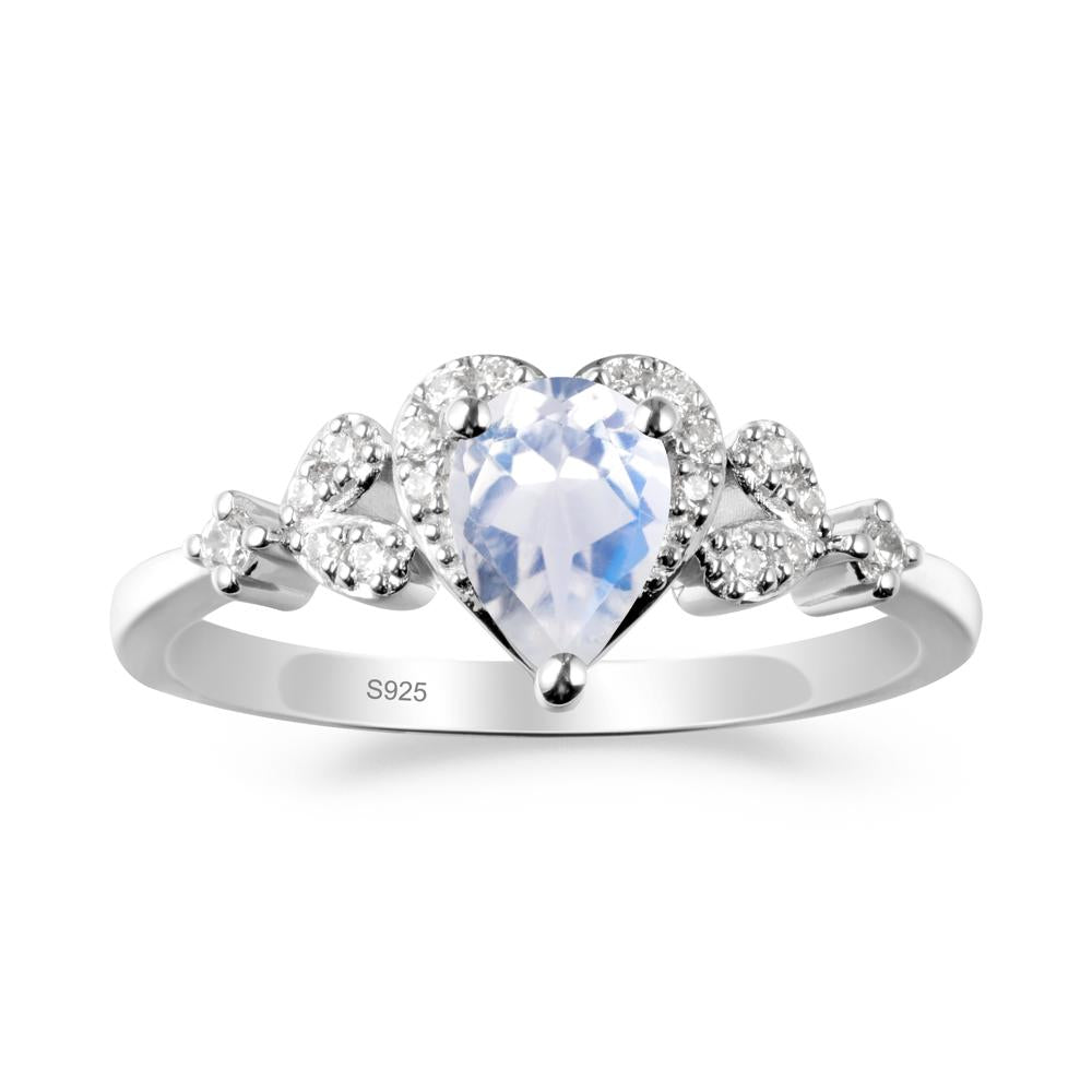 Pear Shaped Moonstone Statement Ring - LUO Jewelry #metal_sterling silver