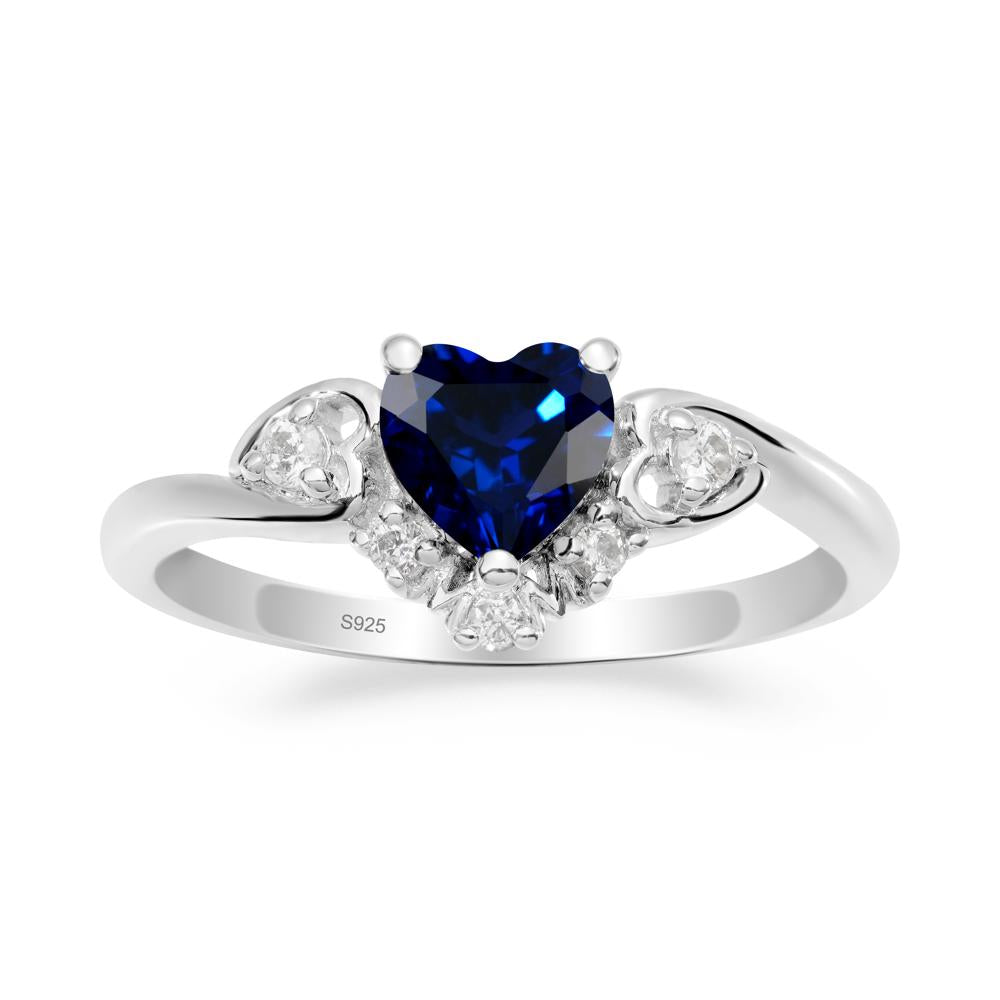 Sapphire  Mother's Ring - LUO Jewelry #metal_sterling silver