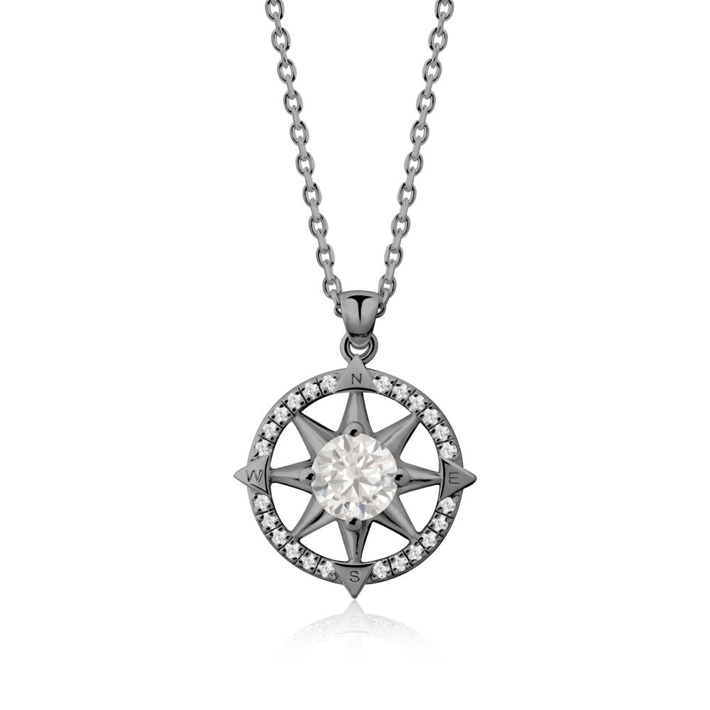 Compass Star Peridot Necklace - LUO Jewelry #gemstone_Cubic Zirconia