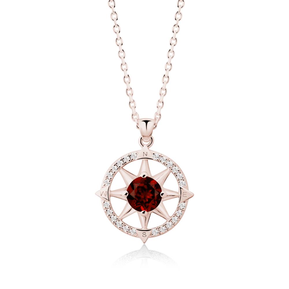 Compass Star Peridot Necklace - LUO Jewelry #gemstone_Garnet
