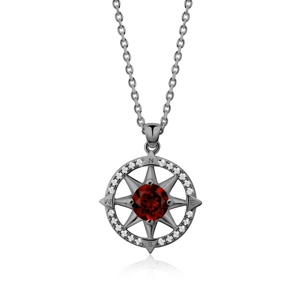 Compass Star Peridot Necklace - LUO Jewelry #gemstone_Garnet