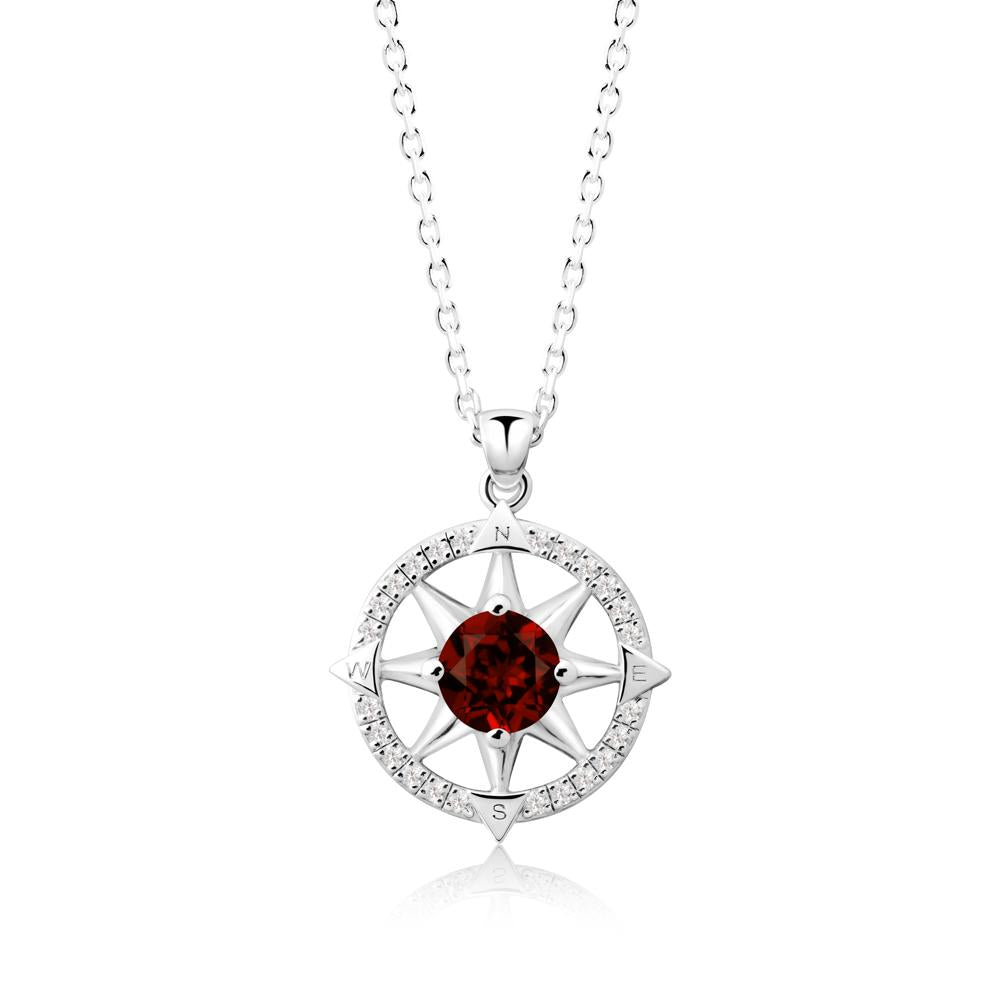 Compass Star Peridot Necklace - LUO Jewelry #gemstone_Garnet