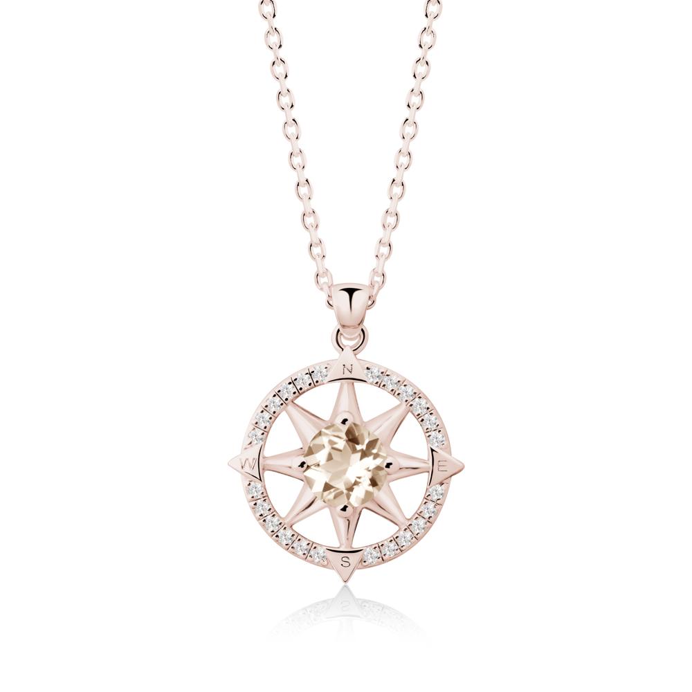 Compass Star Peridot Necklace - LUO Jewelry #gemstone_Morganite