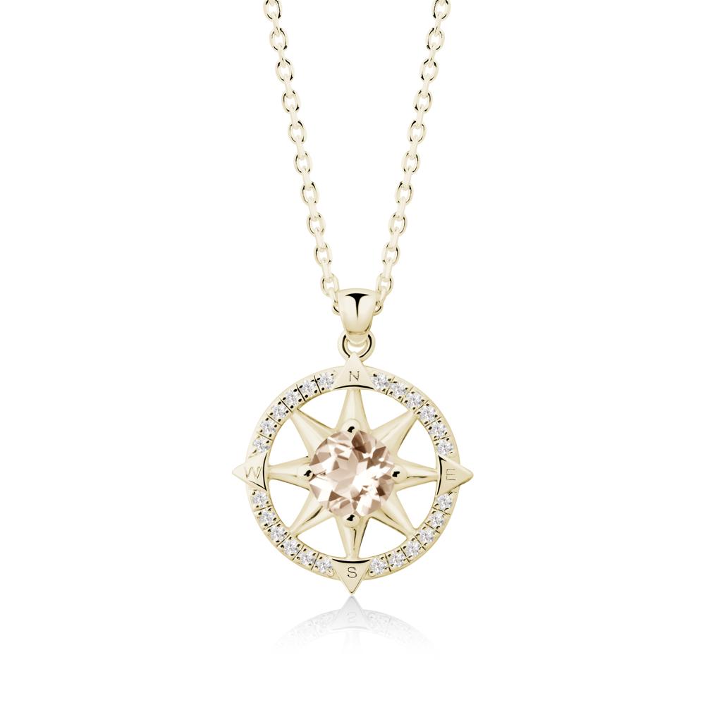 Compass Star Peridot Necklace - LUO Jewelry #gemstone_Morganite