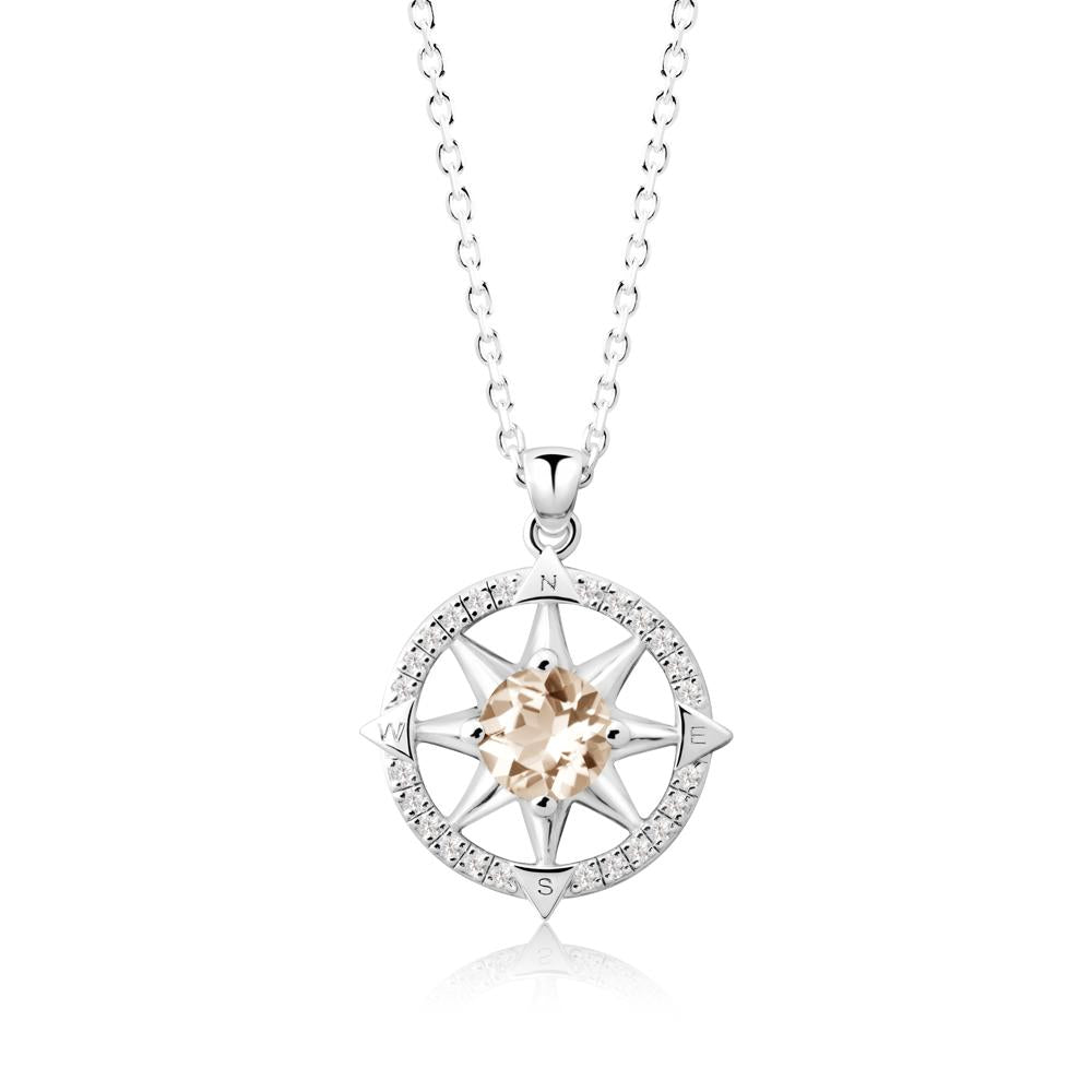 Compass Star Peridot Necklace - LUO Jewelry #gemstone_Morganite