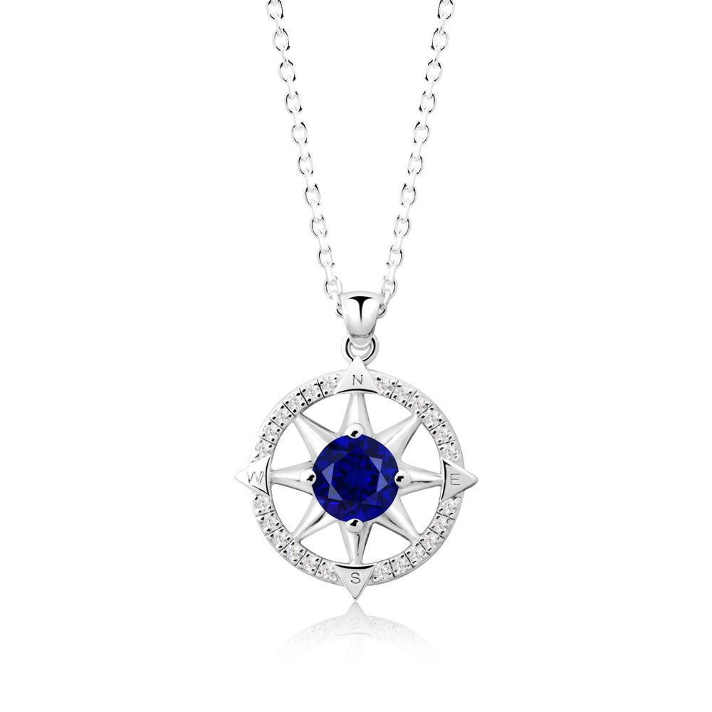 Compass Star Peridot Necklace - LUO Jewelry #gemstone_Sapphire